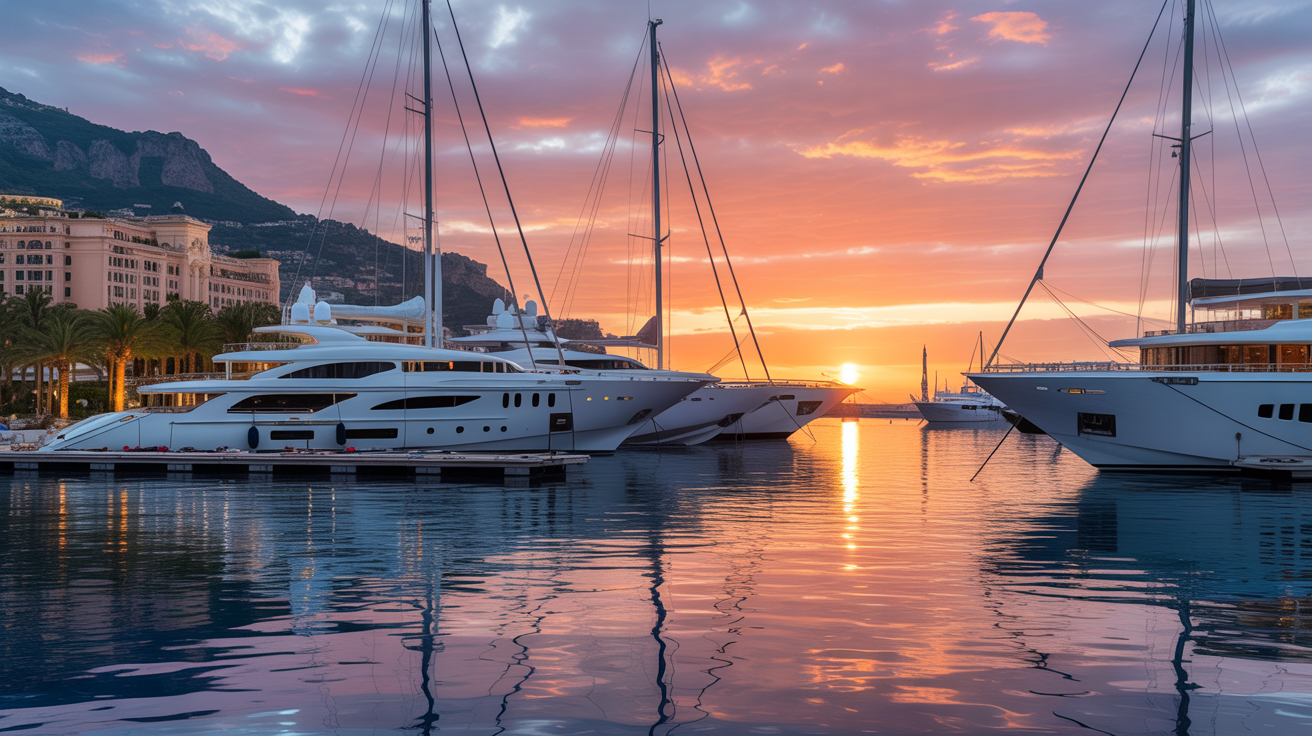Monaco-Style Marina